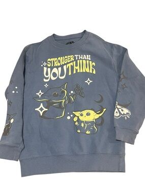 ✨ Star Wars Grogu "Stronger Than You Think" Crewneck – Size XS ✨